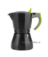 Ibili 6 Cups - 300ml Laroma Green Stove Top Espresso Maker 