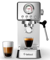 Bellucci Aroma Compact Semi-Automatic Coffee Machine + FREE COFFEE