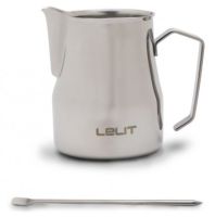 Lelit 500ml Milk Frother Jug with Latte Art Pen