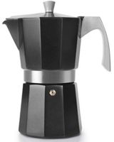 Ibili 12 Cups - 775ml Evva Black Stove Top Espresso Maker 