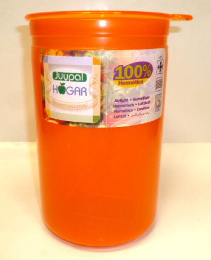 Juypal Solid Orange 60oz Coffee Storage Jar