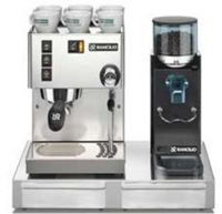Rancilio Silvia M with Rocky Doseless Grinder and Base + FREE COFFEE