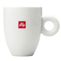 illy Logo Tasses a Cafe ensemble de 2 