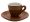 Nuova Point Brown Espresso Cups Set of 6