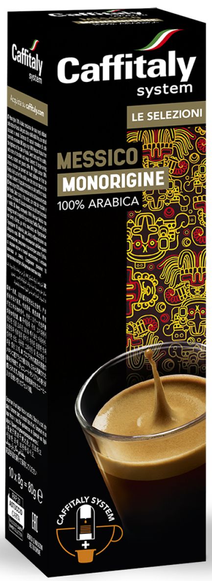 Caffitaly MESSICO 100% Arabica Blend Coffee Capsule - Pack of 10 NEW BLEND 
