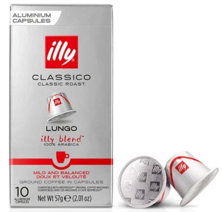 illy NESPRESSO® Compatible LUNGO CLASSICO Blend - Box of 10 