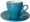 Nuova Point Blue Cappuccino Cups Set 6 