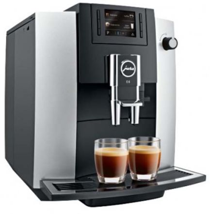 Jura E6 Automatic Platinum Coffee Machine - DEMO MODEL