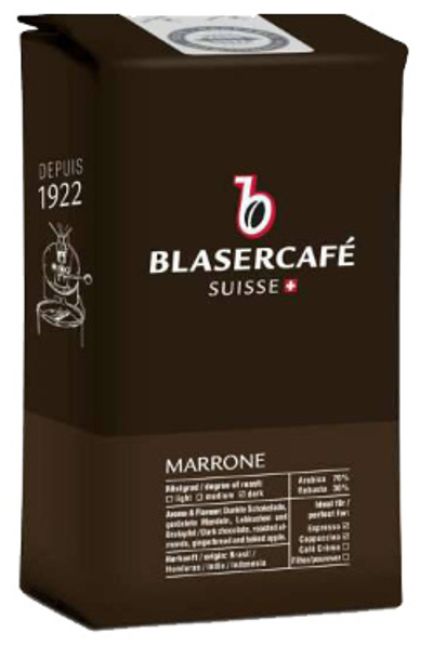 BlaserCafé MARRONE Intenso Blend Coffee Beans 1 Kg / 2.2 lbs (1000g) 