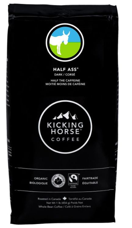 Kicking Horse HALF ASS Dark Blend Coffee Beans 454 gr 