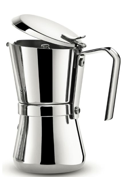 Giannini 6 Cups Stainless Steel Coffee Maker 