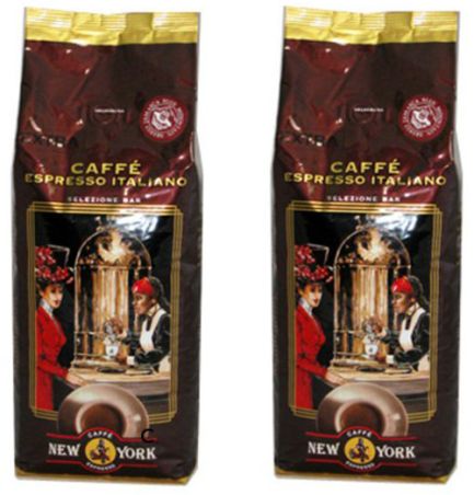 Caffe NEW YORK Intense Blend Coffee Beans 2 Kg / 4.4 lbs (2000g) 