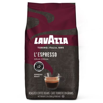 Lavazza GRAN CREMA Medium Blend Coffee Beans 1 Kg / 2.2 Lbs (1000gr
