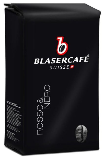 BlaserCafé ROSSO NERO Intenso Blend Coffee Beans 1 Kg / 2.2 lbs (1000g) 