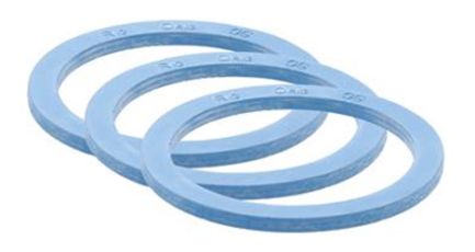 Giannini 12 Cups Silicone Gaskets for Stainless Coffee Makers Set of 3