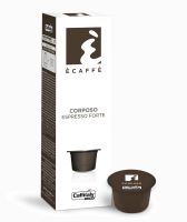 Caffitaly Ecaffe Forte CORPOSO Coffee - Pack of 10 