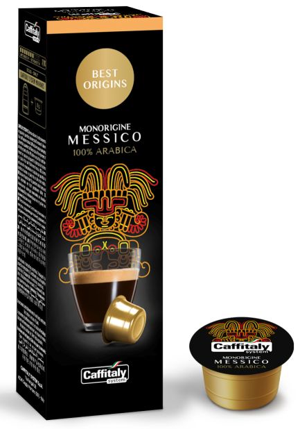 Caffitaly Arabica MESSICO Coffee - Pack of 10 NEW BLEND
