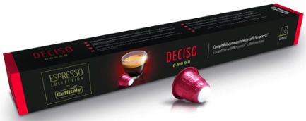 Caffitaly DECISO Compatible NESPRESSO® Coffee Capsules - Pack of 10