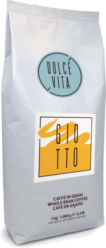 Agust Caffe DOLCE VITA GIOTTO Medium Blend Coffee Beans 1 Kg  / 2.2 lbs (1000g)