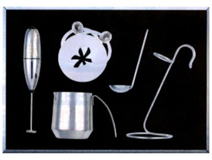 Deluxe 6 Pcs Electric Milk Frother Set - BLACK FRIDAY SALE