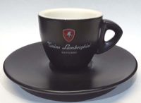 Lamborghini Matte Black Espresso Cups - Set of 6