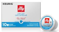 illy K-Cup® Keurig Compatible DECAF Medium Roast Coffee Pods 10 Pack 