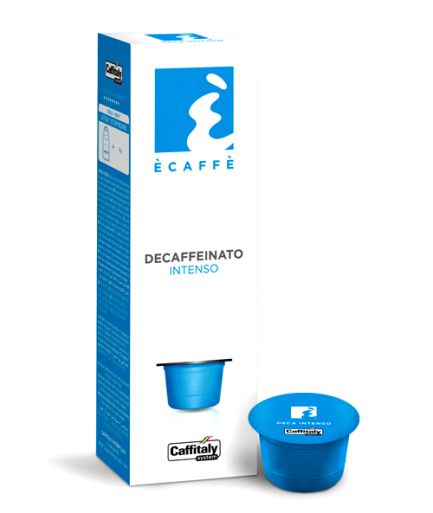 Caffitaly Ecaffe DECAF INTENSO Coffee - Pack of 10 