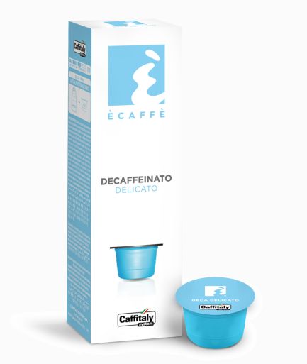Caffitaly Ecaffe DECAF DELICATO Coffee - Pack of 10 