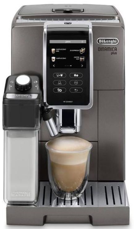 Delonghi Dinamica PLUS Smart Super Automatic Coffee Machine #ECAM37095TI + FREE COFFEE