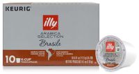 illy K-Cup® Keurig Compatible BRAZILE Medium Roast Coffee Pods 10 Pack