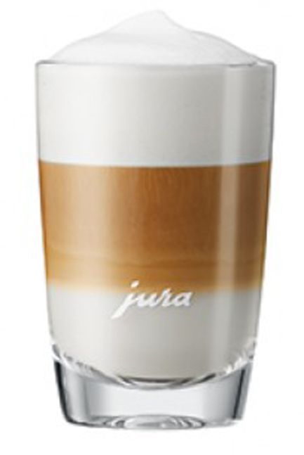 Verre Latte macchiato Jura - Koffie Kàn