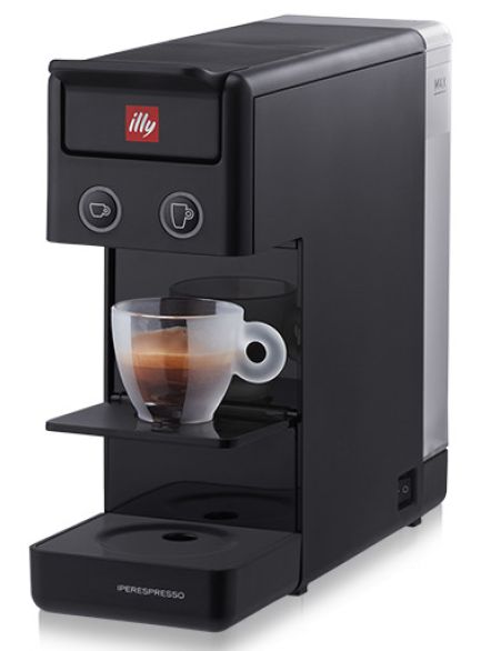 illy IperEspresso Y3.3 Espresso and Coffee Pod Machine Black 