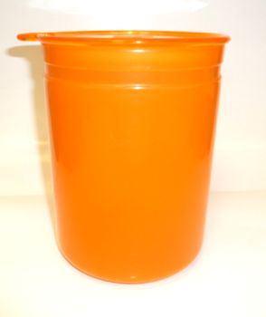 Juypal Solid Orange 45oz Coffee Storage Jar