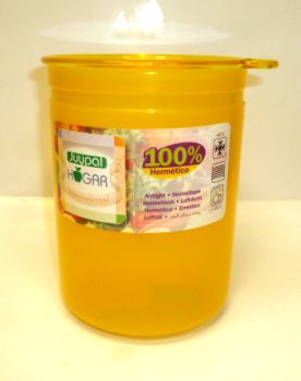 Juypal Solid Yellow 45oz Coffee Storage Jar