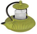 Ibili 0.78 Lts Hobnail Cast Iron Green Tea Pot
