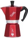 Bialetti MOKA RED 6 Cups Stove Top Espresso Maker 100th Anniversary Edition 