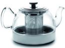 Ibili 800m INDUCTION Glass Tea Pot with Filter 