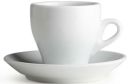 Nuova Point White 155ml Cappuccino Cups Set 6