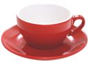 Nuova Point Palermo Red 290ml Latte Cups Set of 6  - BLACK FRIDAY SALE