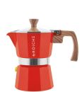 Grosche 3 Cups - 148ml MILANO RED Espresso Coffee Maker 