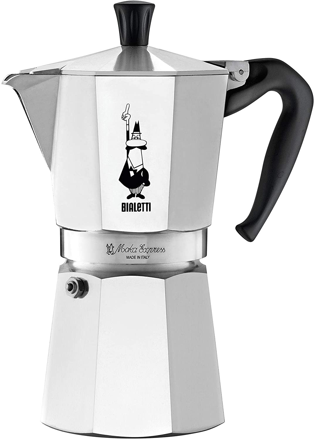 9 Cup Italian Coffee Maker Aluminium Moka Percolator Pot Stove Top Espresso 
