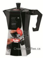 Ibili 12 Cups - 775ml Bahia Black Espresso Maker 