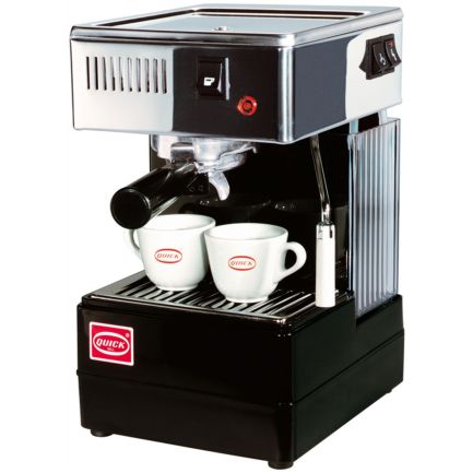 Quick Mill 820 Black Coffee Machine + FREE COFFEE