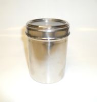 Stainless Steel 8oz Small Coffee Storage Jar