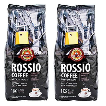 Rossio Meduim Roast Coffee Beans 2 Kg / 4.4 lbs (2000g) 