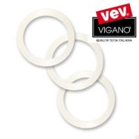 Vev Vigano 1 & 2 Tasses Joint Caoutchou pour Cafetières en INOX 