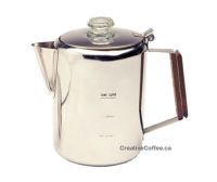 Percolator 9 Cups Stainless Steel Coffee Pot 