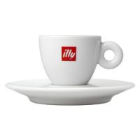 illy Logo Espresso Tasses Ensemble de 2