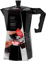 Ibili 12 Cups - 775ml Bahia Black Espresso Maker 