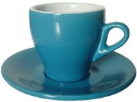 Nuova Point Blue 165ml Cappuccino Cups Set 6 